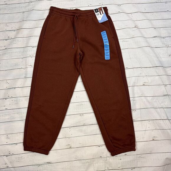 Members mark ladies fleece jogger brown elastic waist size L - Picture 6 of 7